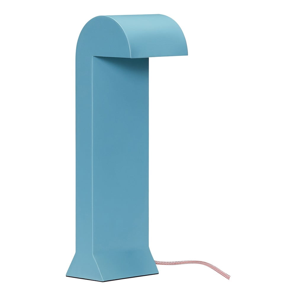 Modrá LED stmievateľná stolová lampa (výška 34 cm) Soothe – Hübsch