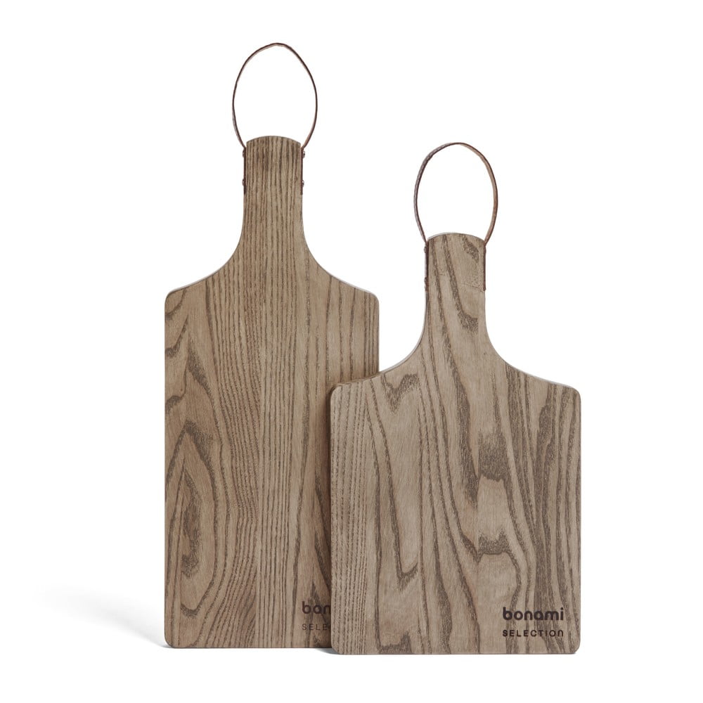 Servírovacie drevené dosky v súprave 2 ks 52