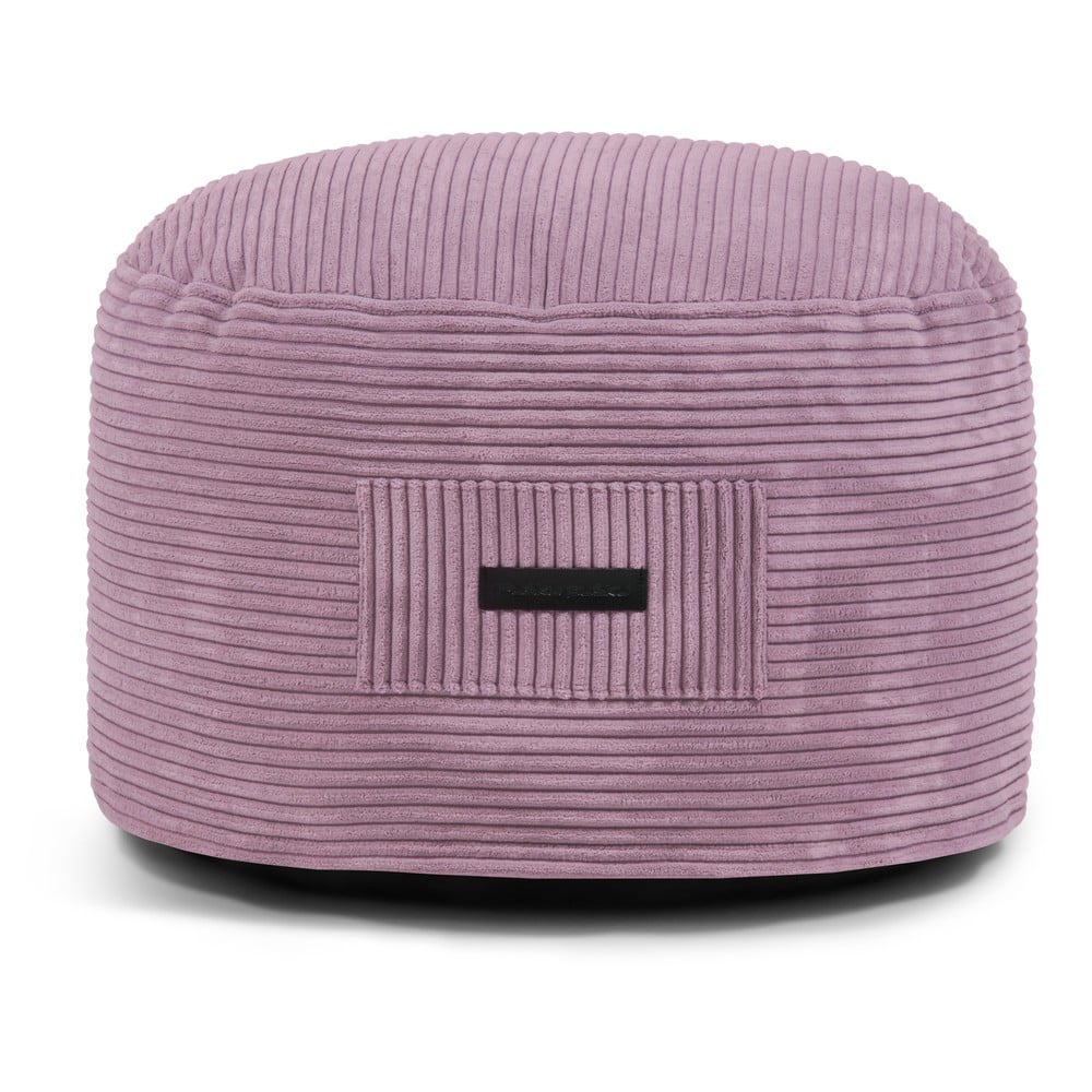 Fialový menčestrový taburet Om 60 – SLOWDOWN