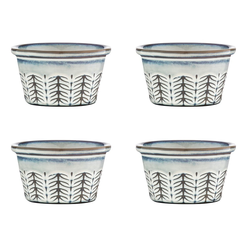 Svetlosivé misky z kameniny v súprave 4 ks Lorson – Ladelle