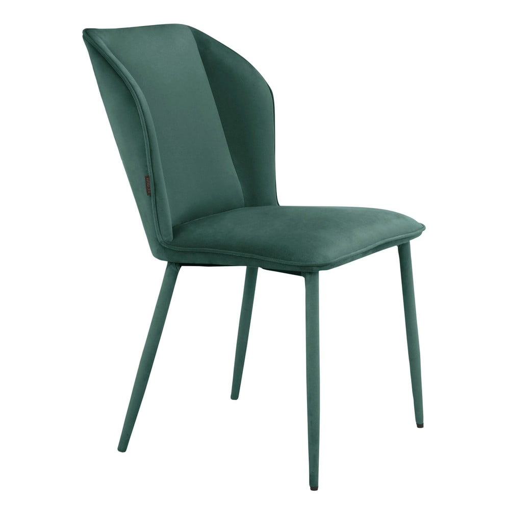 Zelené zamatové jedálenské stoličky v súprave 2 ks Wilma – Støraa