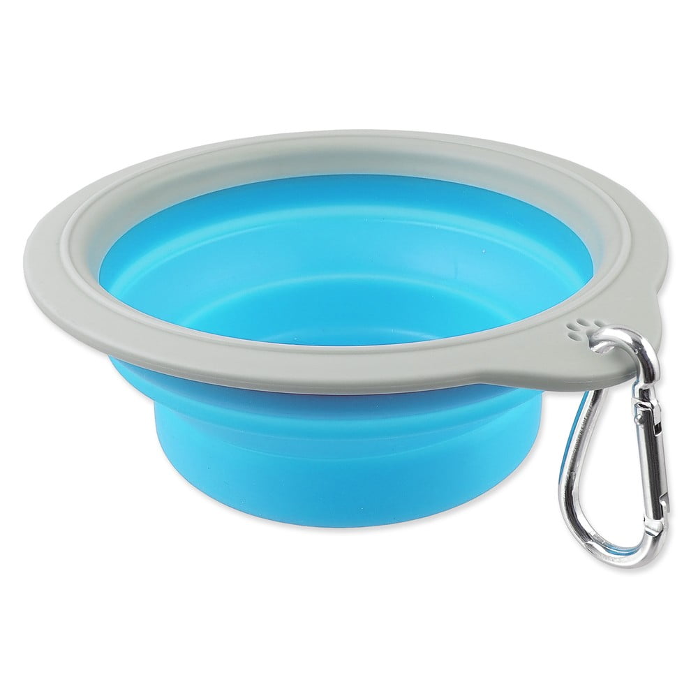 Plastová cestovná miska pre psa ø 18 cm Dog Fantasy – Plaček Pet Products