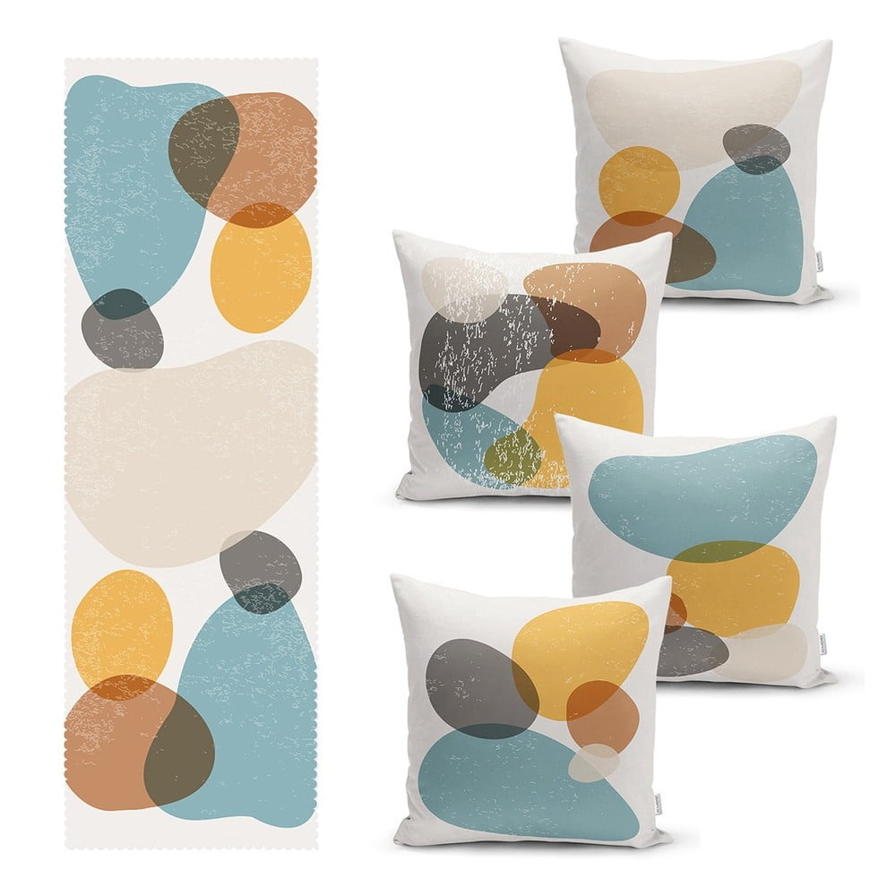 Súprava obliečok na vankúš a behúňa 5 ks – Mila Home