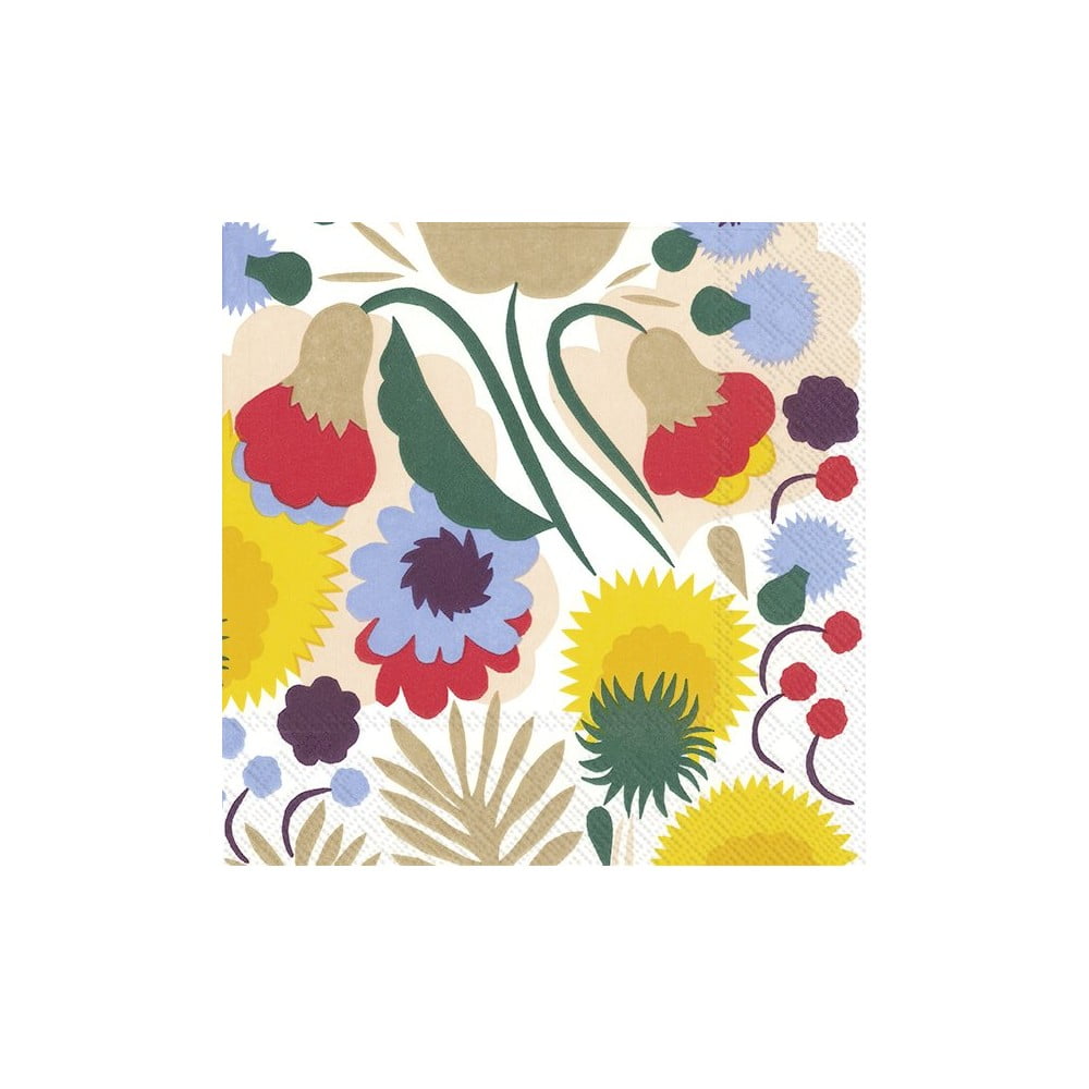 Papierové obrúsky v súprave 20 ks Pikkukellukka - IHR