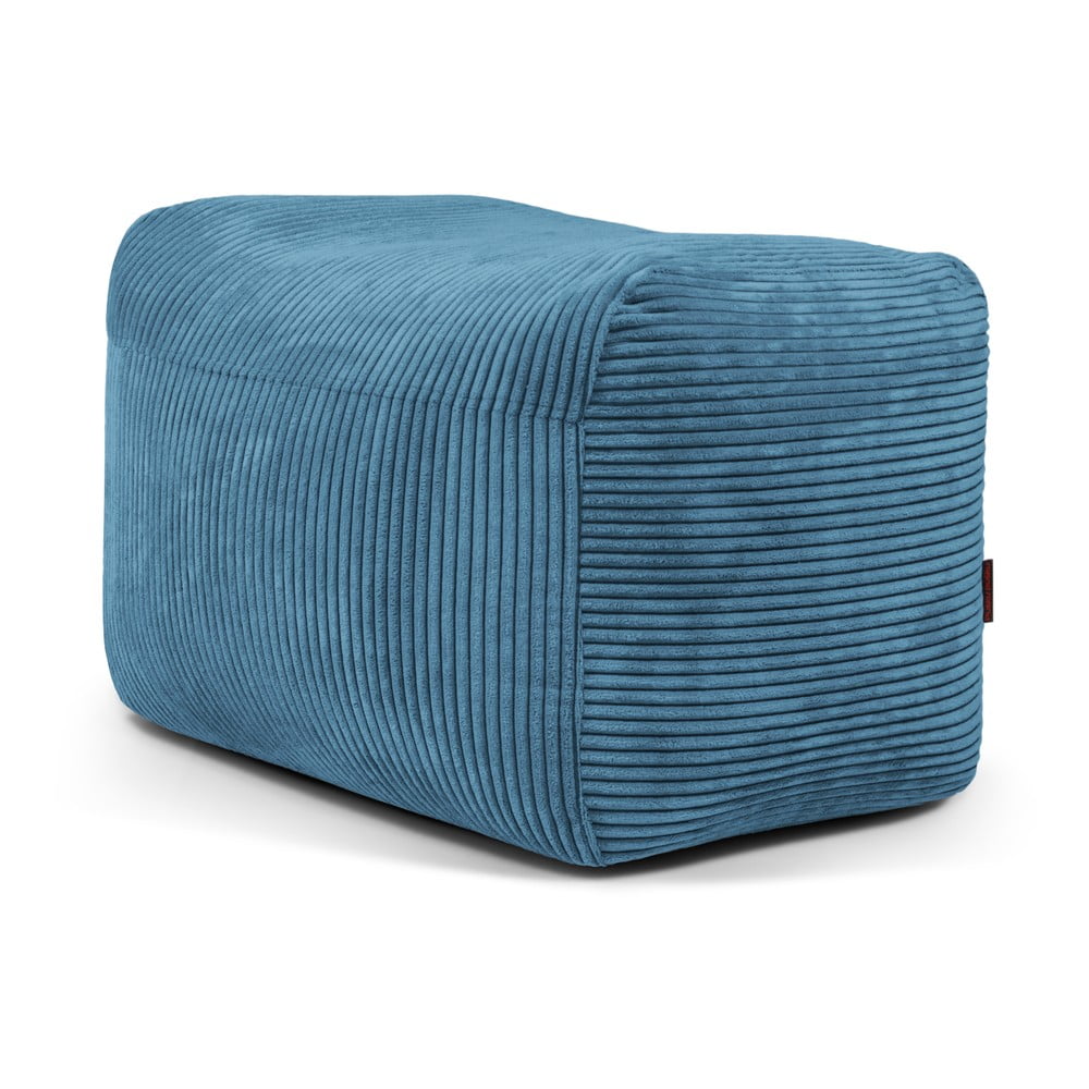 Modrý menčestrový sedací vak Plus 70 Lounge – SLOWDOWN