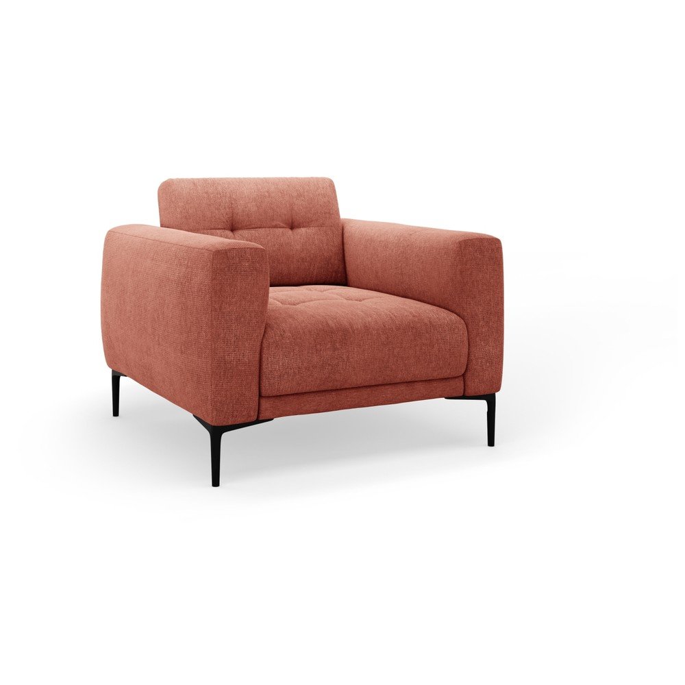 Kreslo v tehlovej farbe Bemy – Micadoni