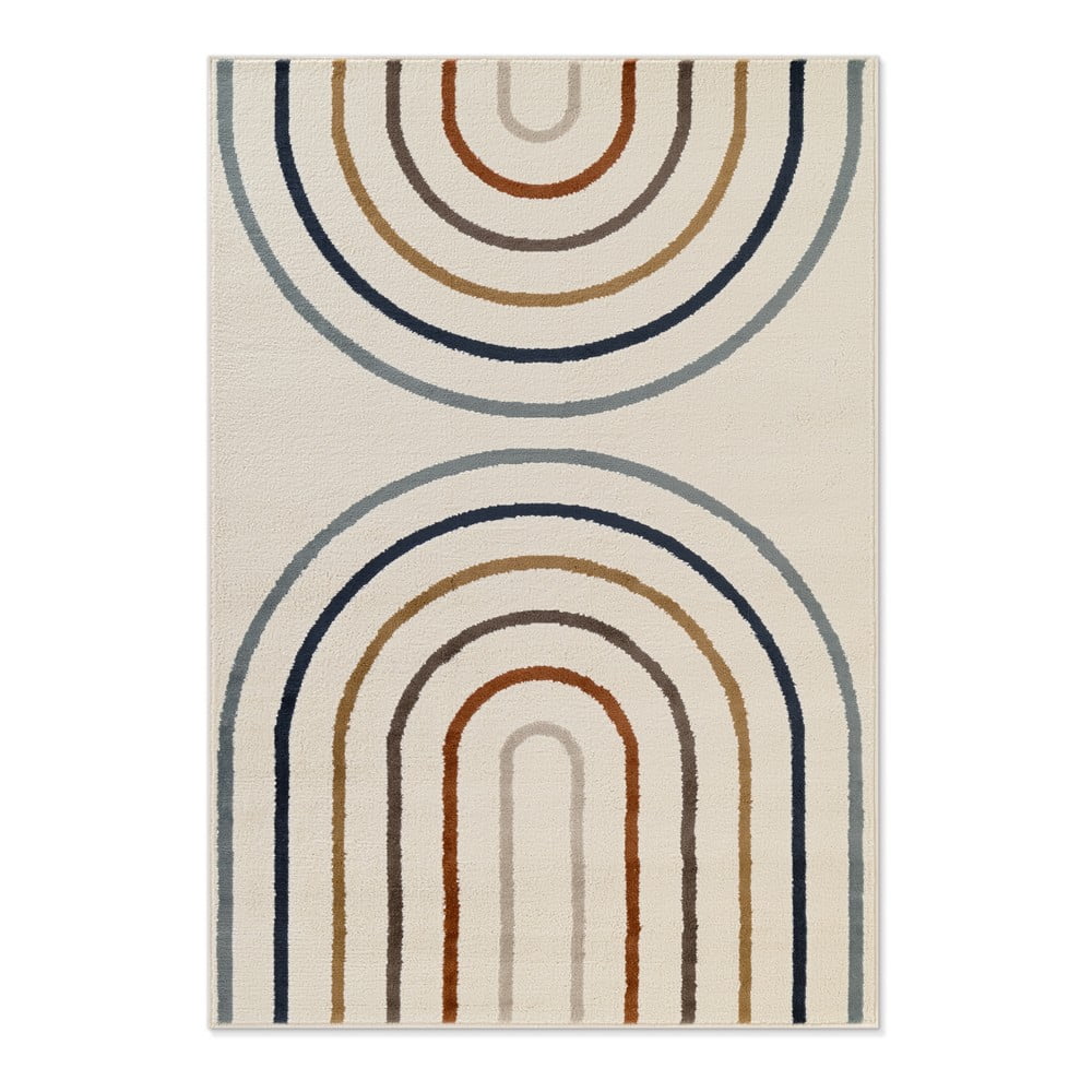 Krémový detský koberec 120x170 cm Double Rainbow – Hanse Home