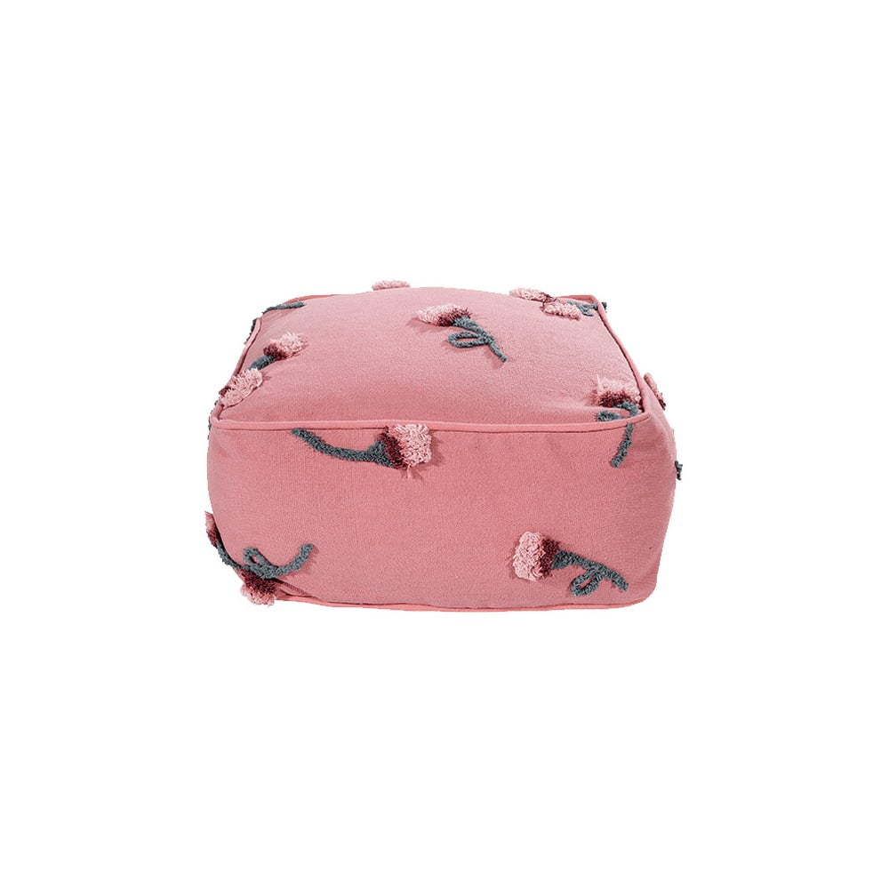 Ružový detský sedací vak English Garden – Lorena Canals