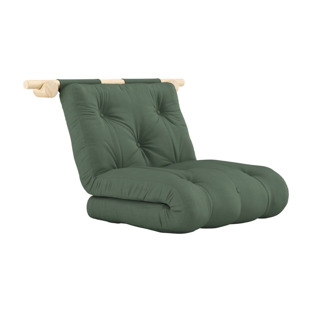 Zelené kreslo Hooked – Karup Design