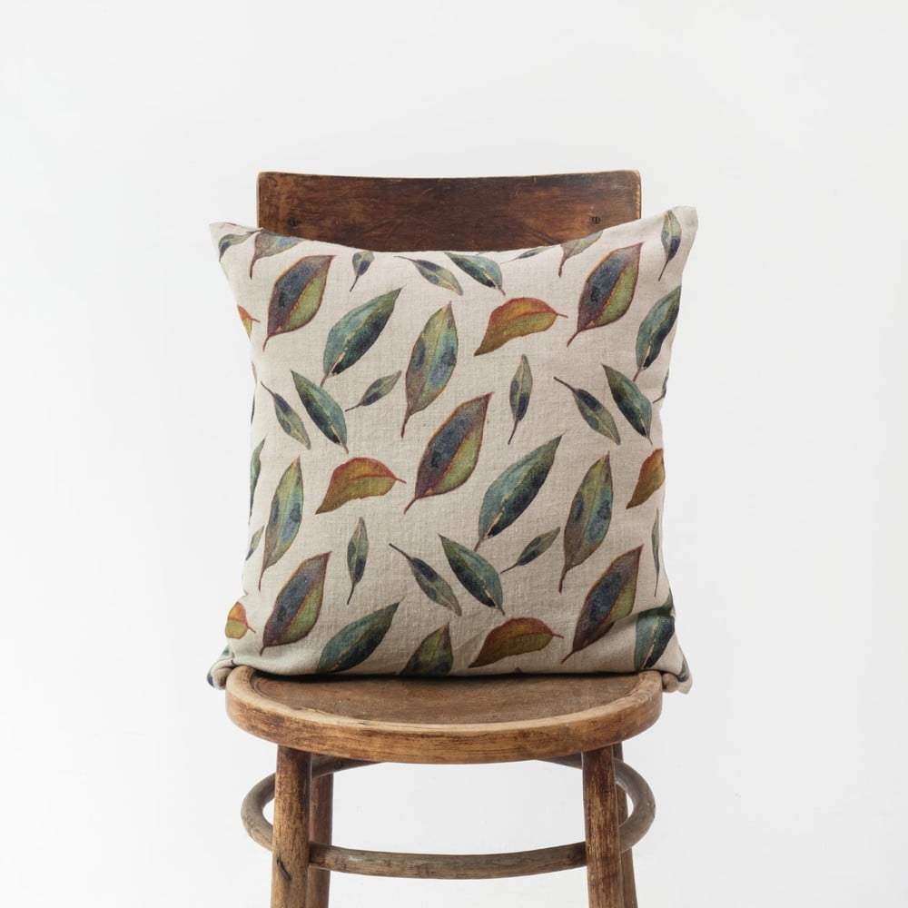 Ľanová obliečka na vankúš 50x50 cm Golden Fall – Linen Tales