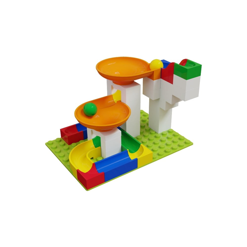 Súprava prídavných dielov ku guličkovej dráhe Hubelino