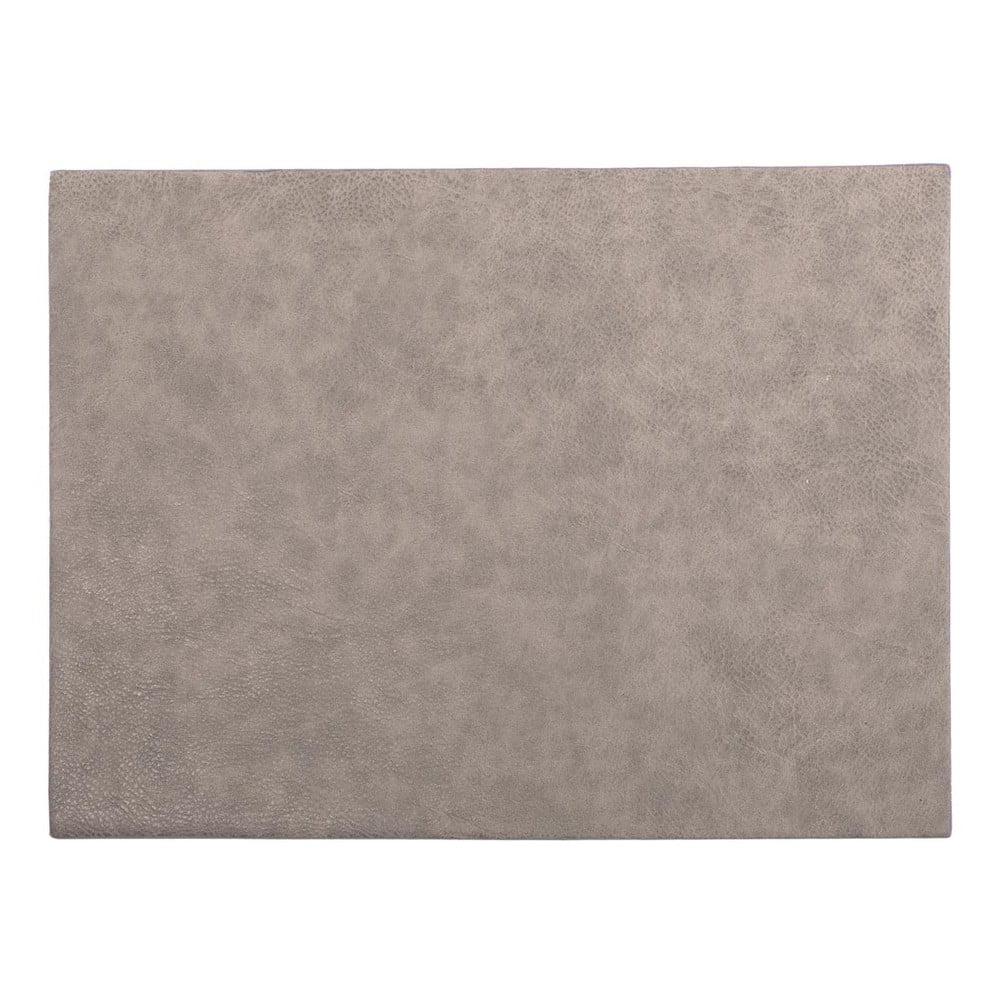 Sivé prestieranie z imitácie kože ZicZac Troja Rectangle