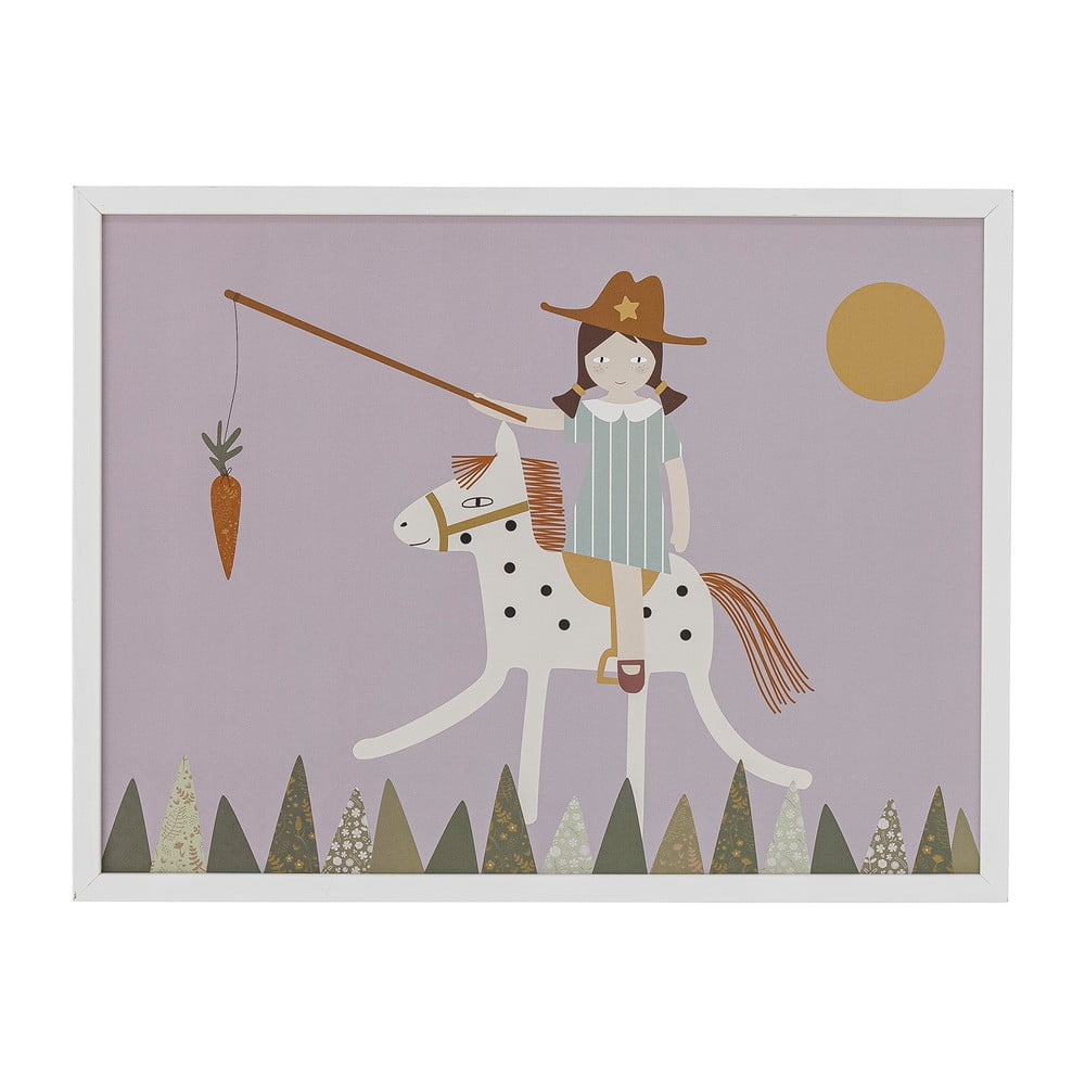 Detský obrázok 32x42 cm Rosa – Bloomingville Mini