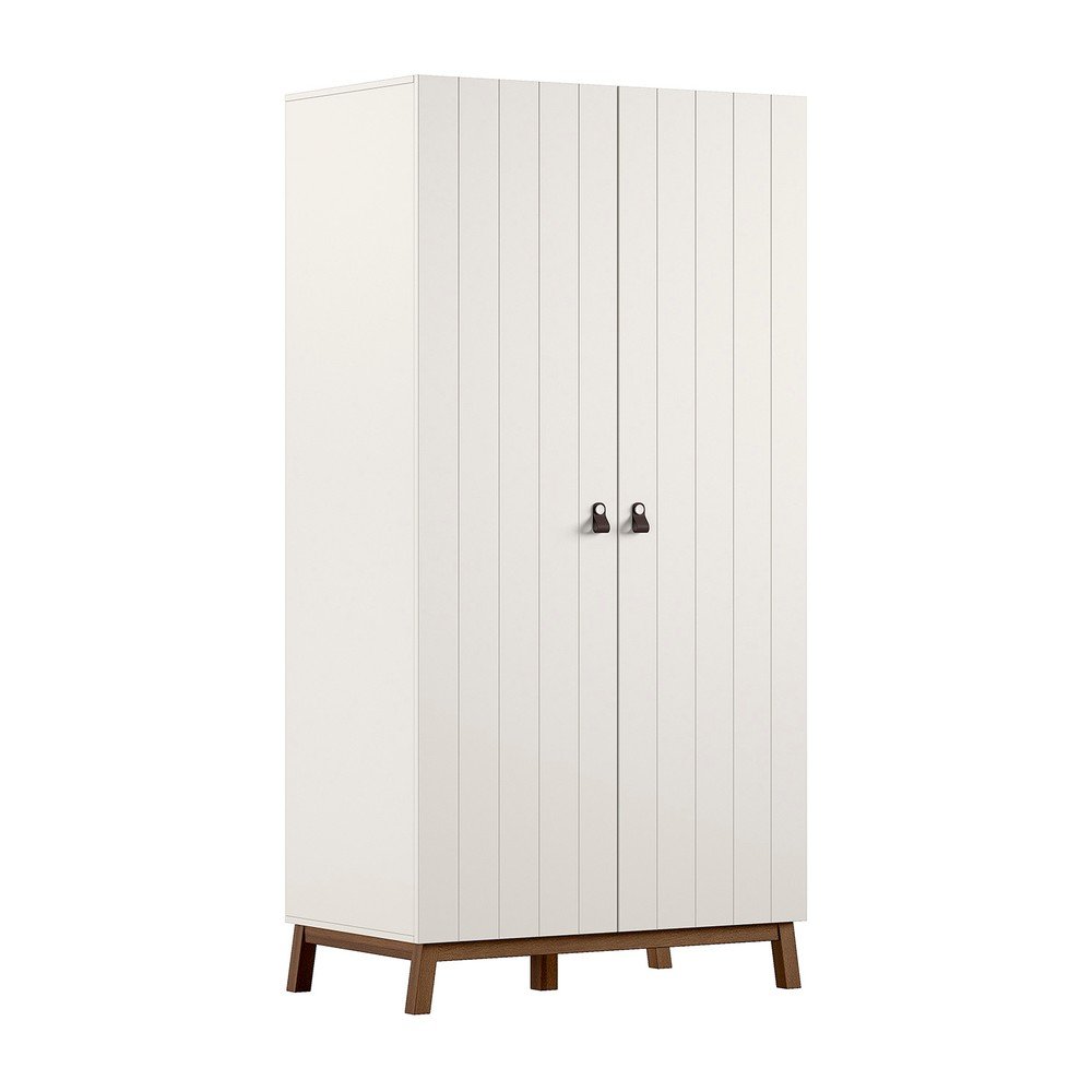 Béžová detská šatníková skriňa 99x196x58 cm Sezane – Vipack