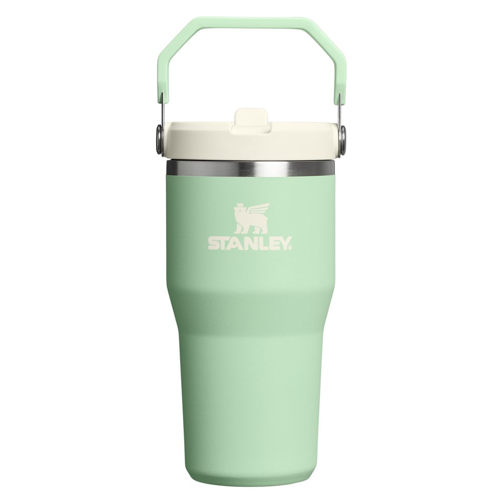 Šalviová zelená termoska z nehrdzavejúcej ocele 600 ml IceFlow™ Flip Straw 2.0 Tumbler Pistachio – Stanley