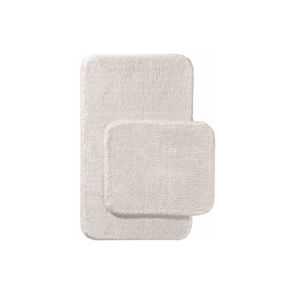 Krémové kúpeľňové predložky v súprave 2 ks 50x90 cm Plush – Mila Home