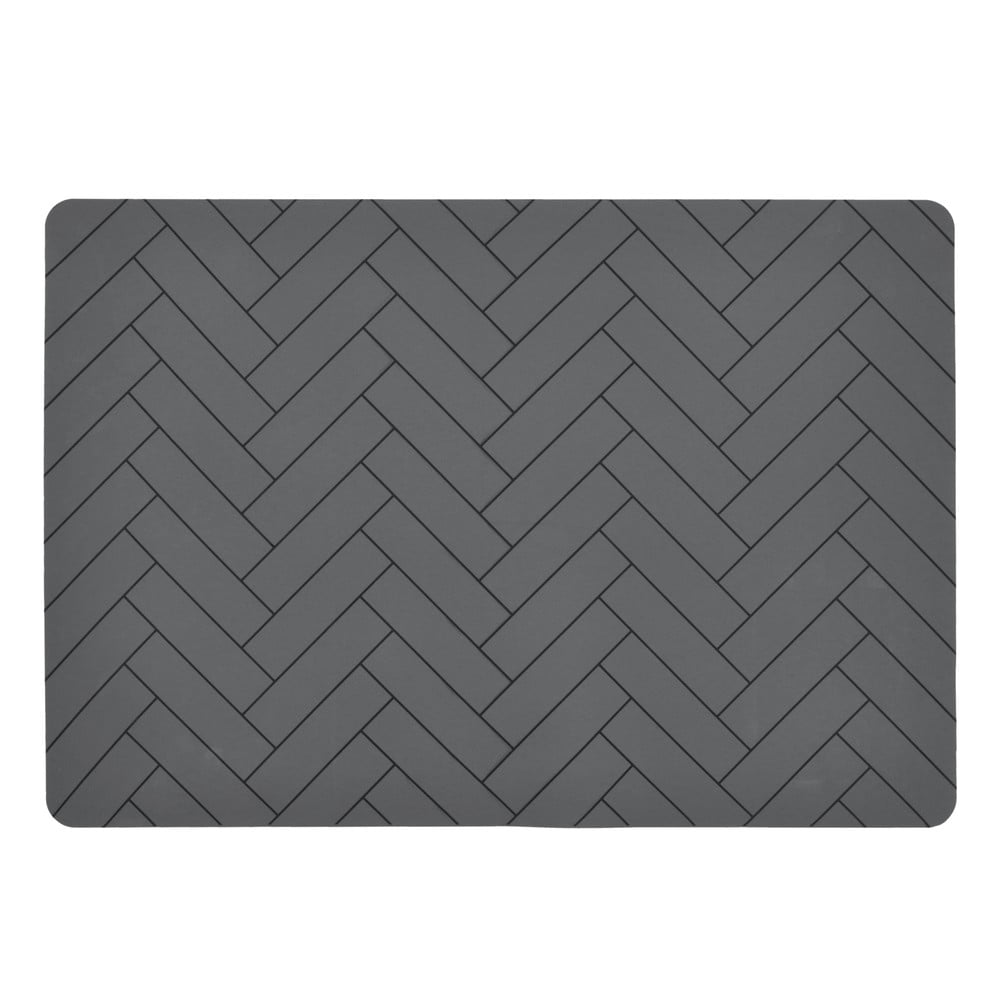 Sivé silikónové prestieranie Södahl Tiles