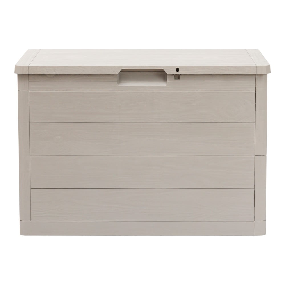 Svetlosivý plastový záhradný úložný box Woodys – Toomax