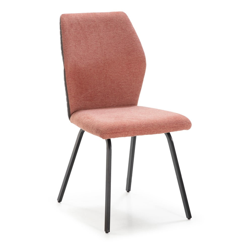 Jedálenské stoličky v lososovoružovej farbe v súprave 4 ks Pol - Marckeric