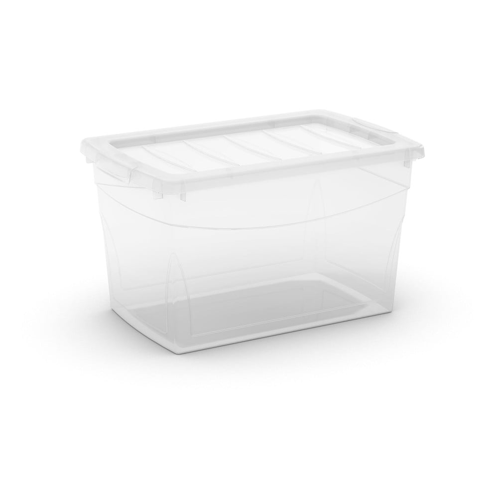 Plastový úložný box s vekom 47x30x27