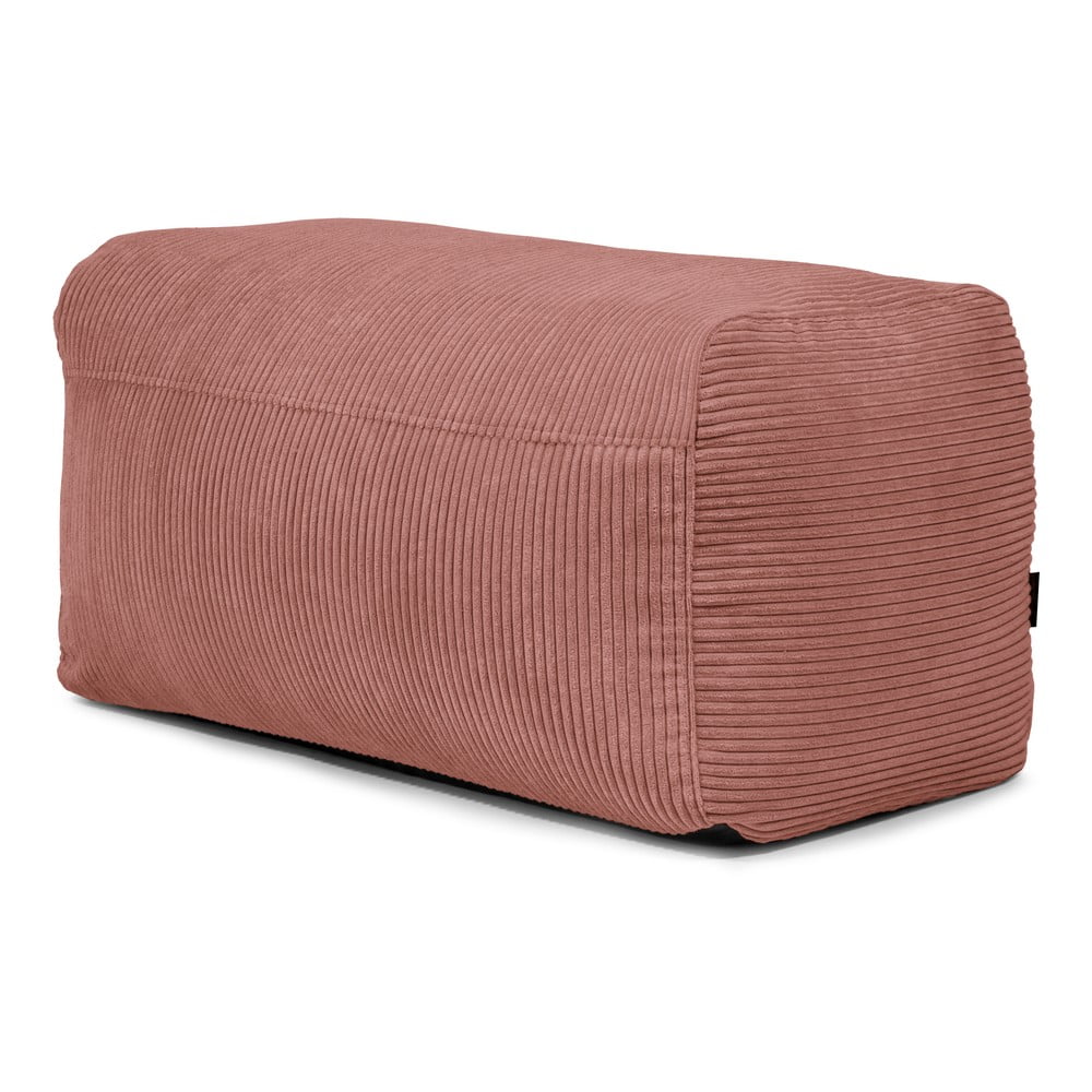 Menčestrový sedací vak v tehlovej farbe Plus 100 Lounge – SLOWDOWN