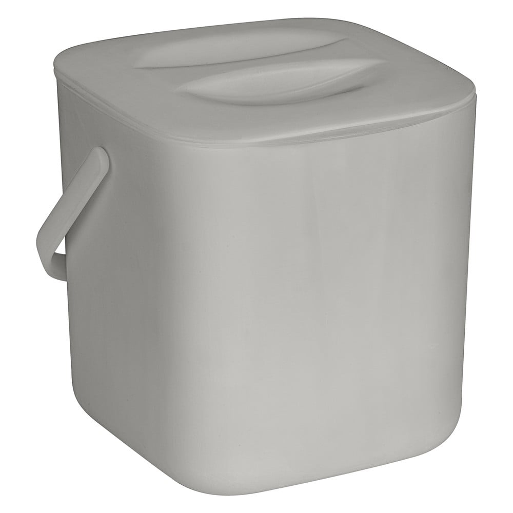 Svetlosivá nádoba na kompostovateľný odpad 3 l Conny – Wenko