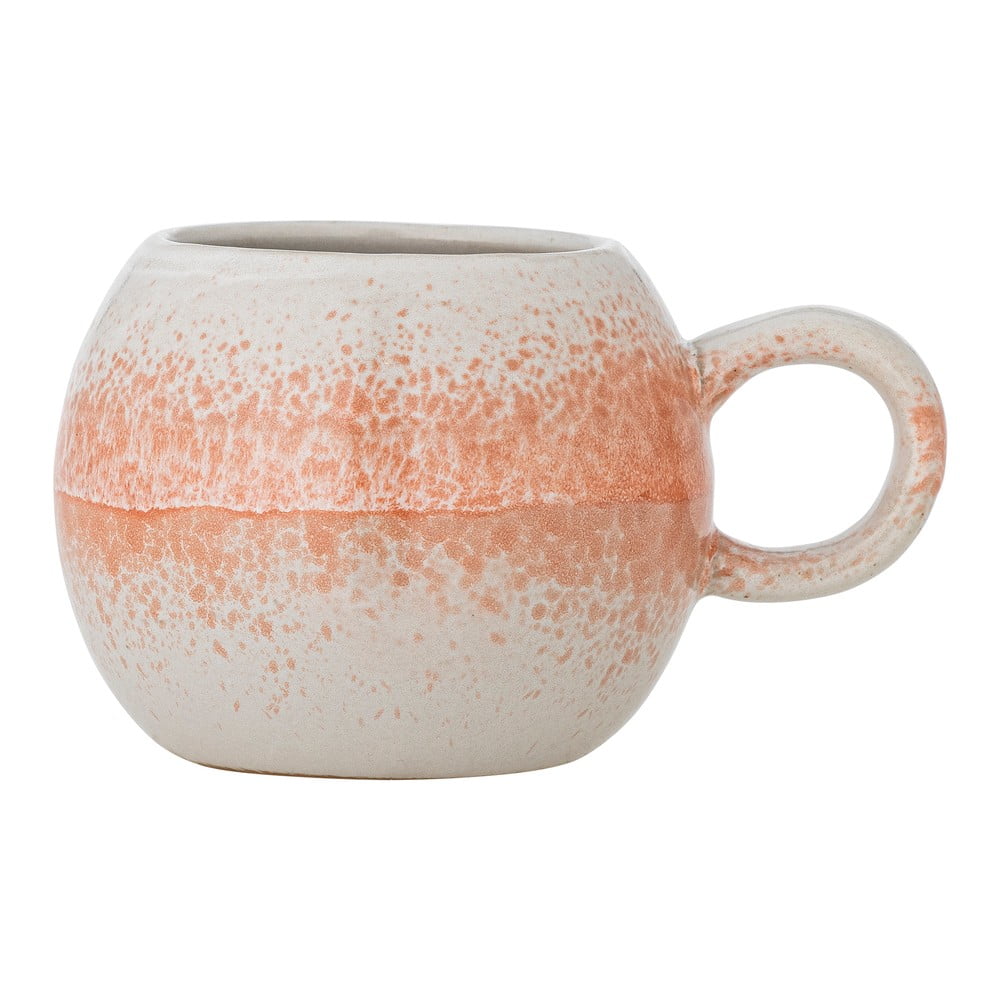 Oranžový hrnček z kameniny 410 ml Paula – Bloomingville