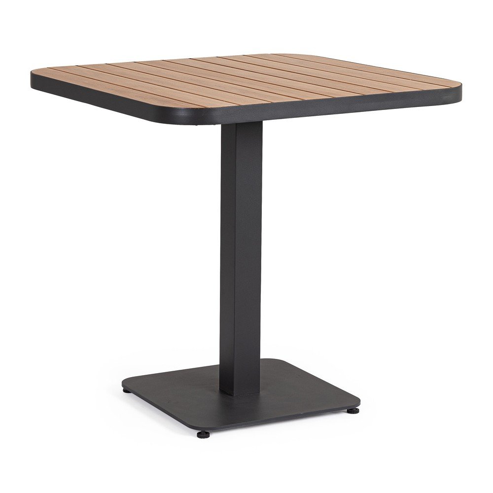 Hliníkový záhradný stolík 75x75 cm Belmar – Bizzotto