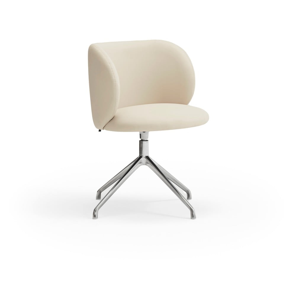 Béžové čalúnené jedálenské kreslo Mogi – Teulat