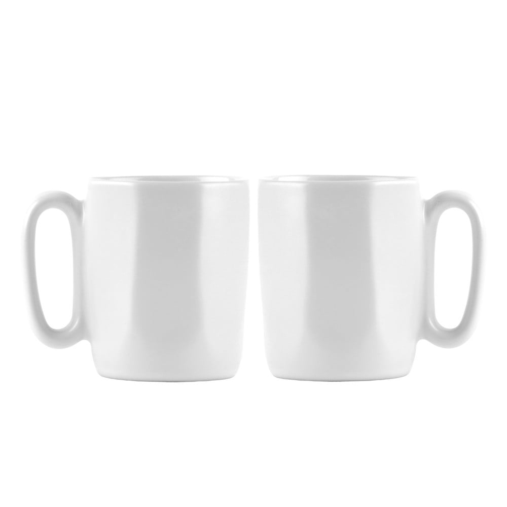 Biele hrnčeky na espresso z kameniny v súprave 2 ks 80 ml Fuori – Vialli Design