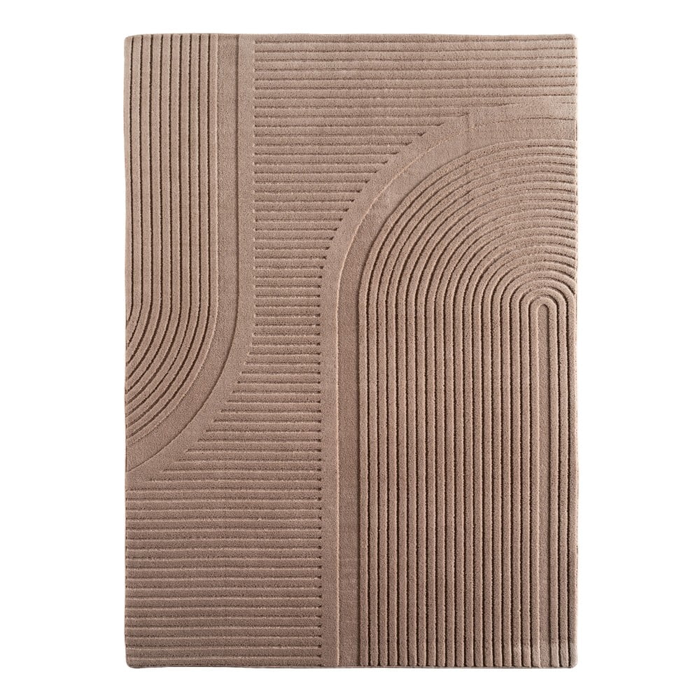 Svetlohnedý prateľný koberec 200x290 cm Pompei 1612 – Ayyildiz Carpets