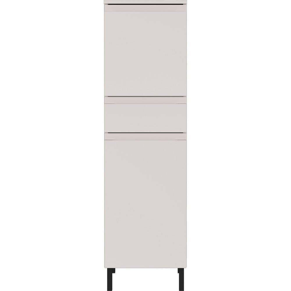 Krémová vysoká/úzka kúpeľňová skrinka 34x120 cm Salinas – Germania