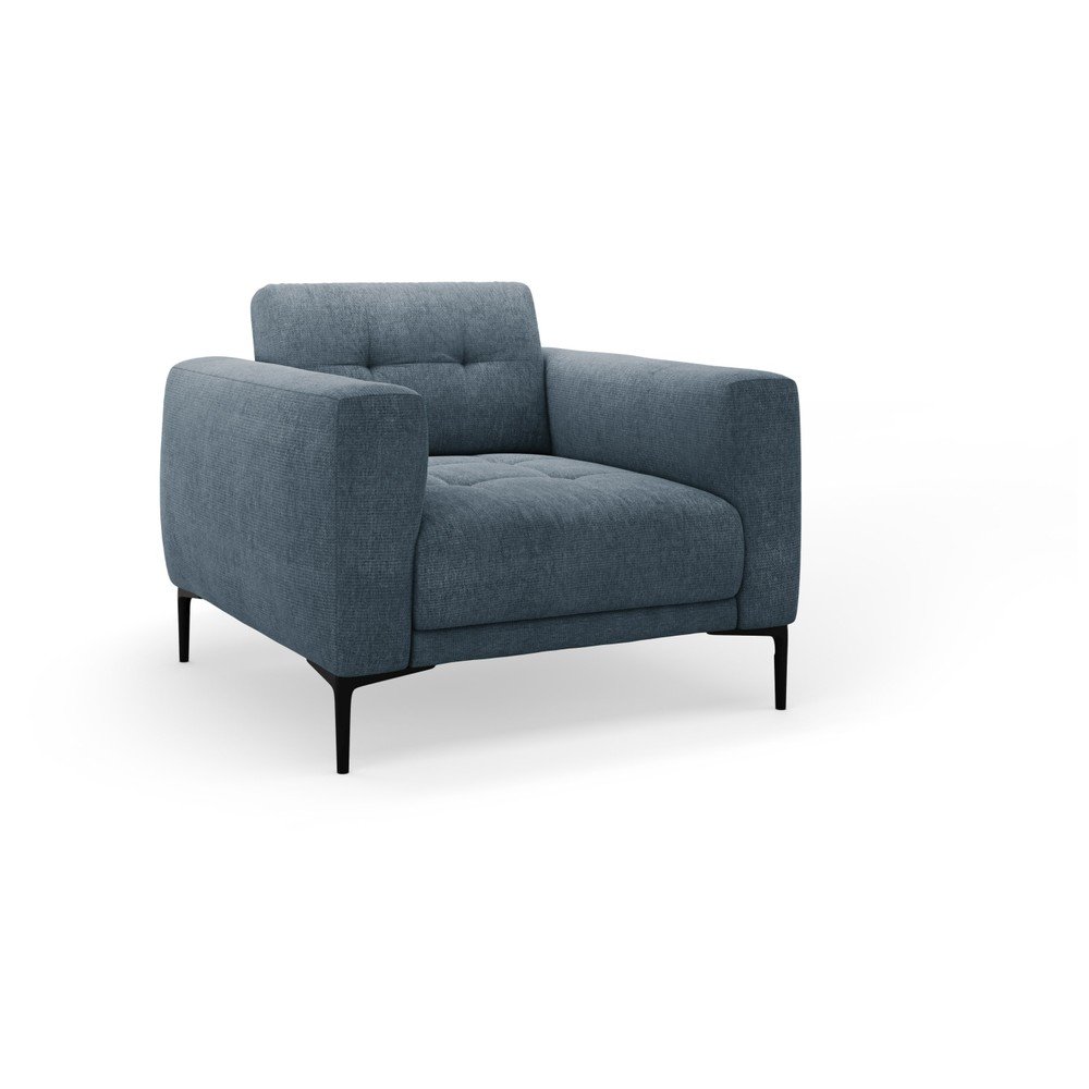 Tmavomodré kreslo Bemy – Micadoni