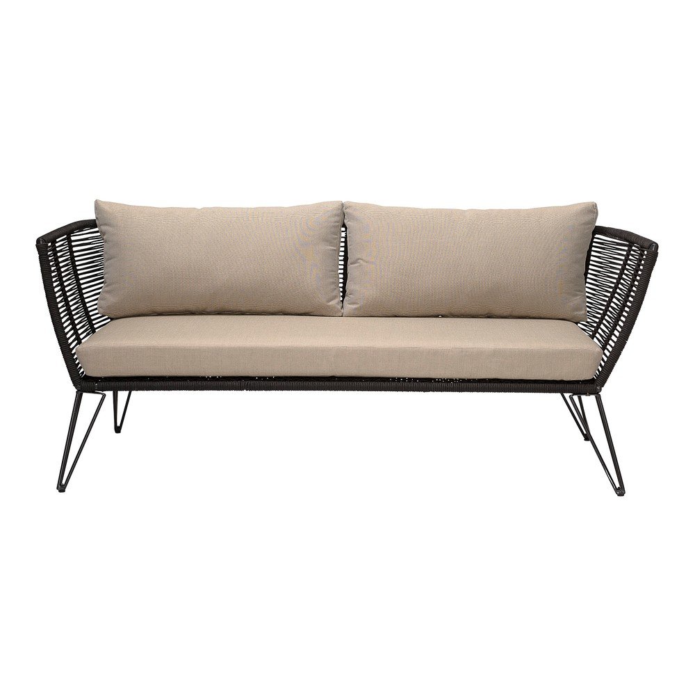 Béžová záhradná pohovka Mundo – Bloomingville