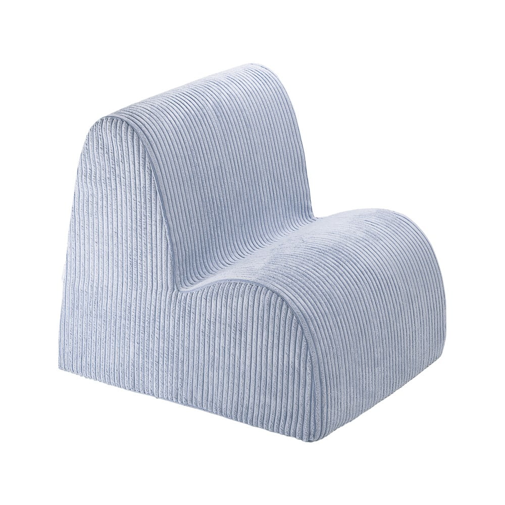 Modré menčestrové detské kresielko Cloud – Wigiwama