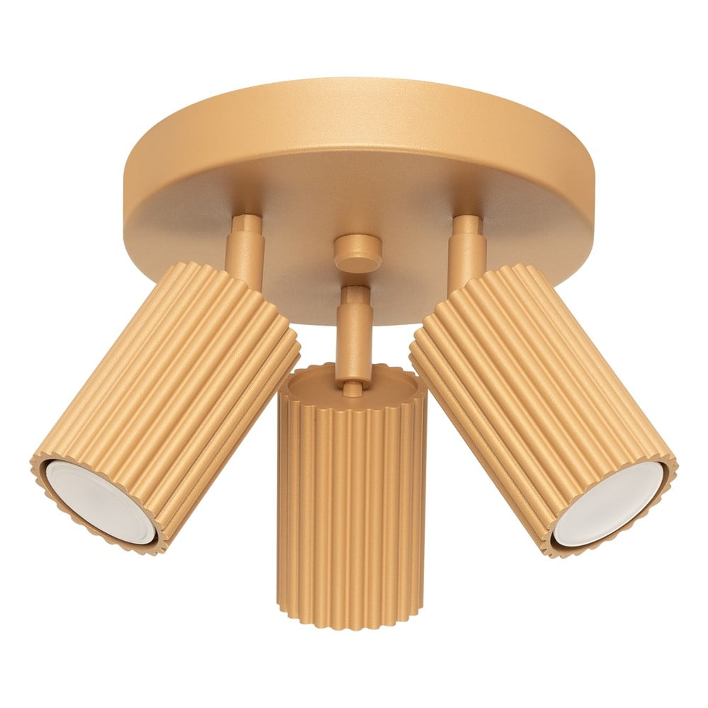 Bodové svietidlo v zlatej farbe Gleam – Sollux