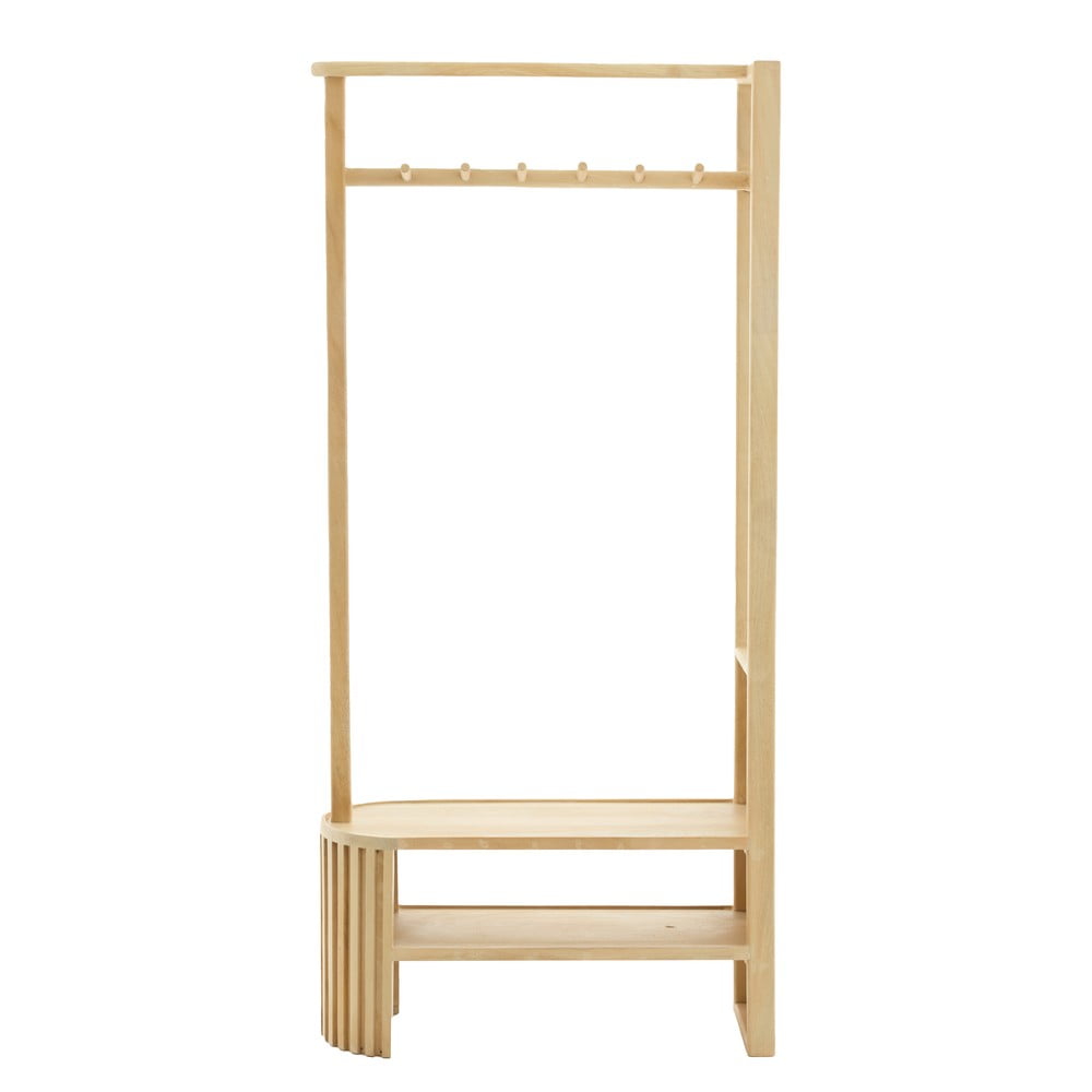 Predsieňová zostava z mangového dreva v prírodnej farbe 85x180x30 cm Gaios – Light & Living