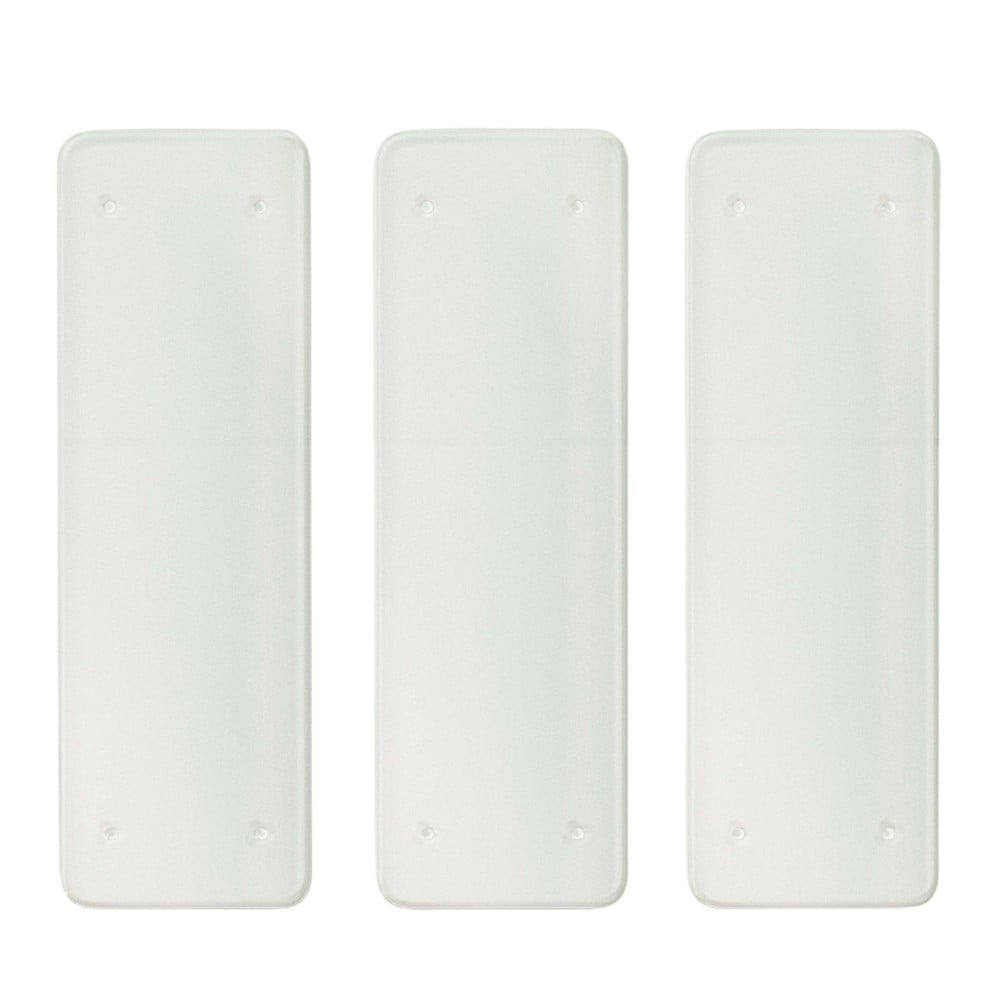 Sklenený komponent - polica 3 ks 90x1 cm Sitra – Kave Home