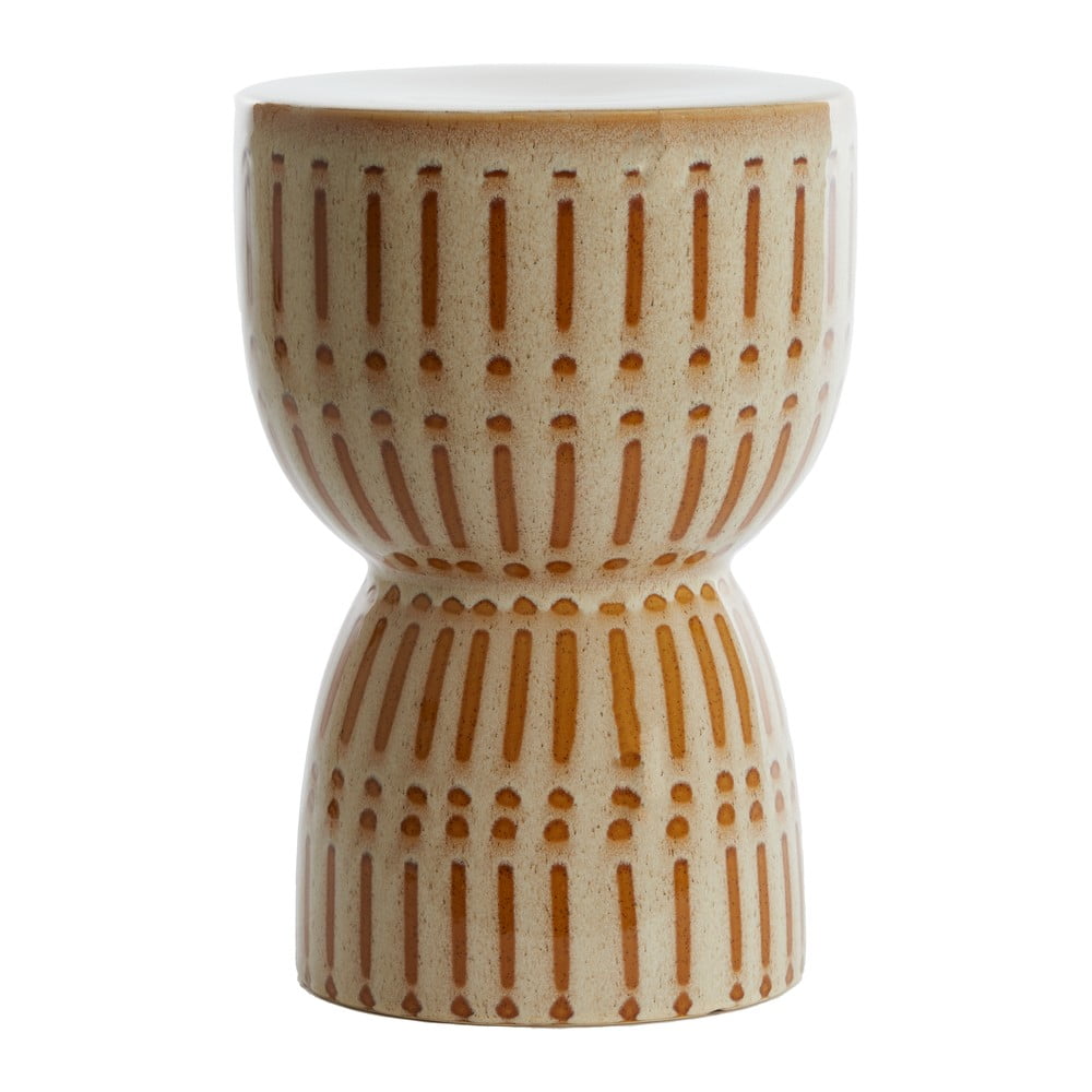 Keramický okrúhly odkladací stolík ø 28