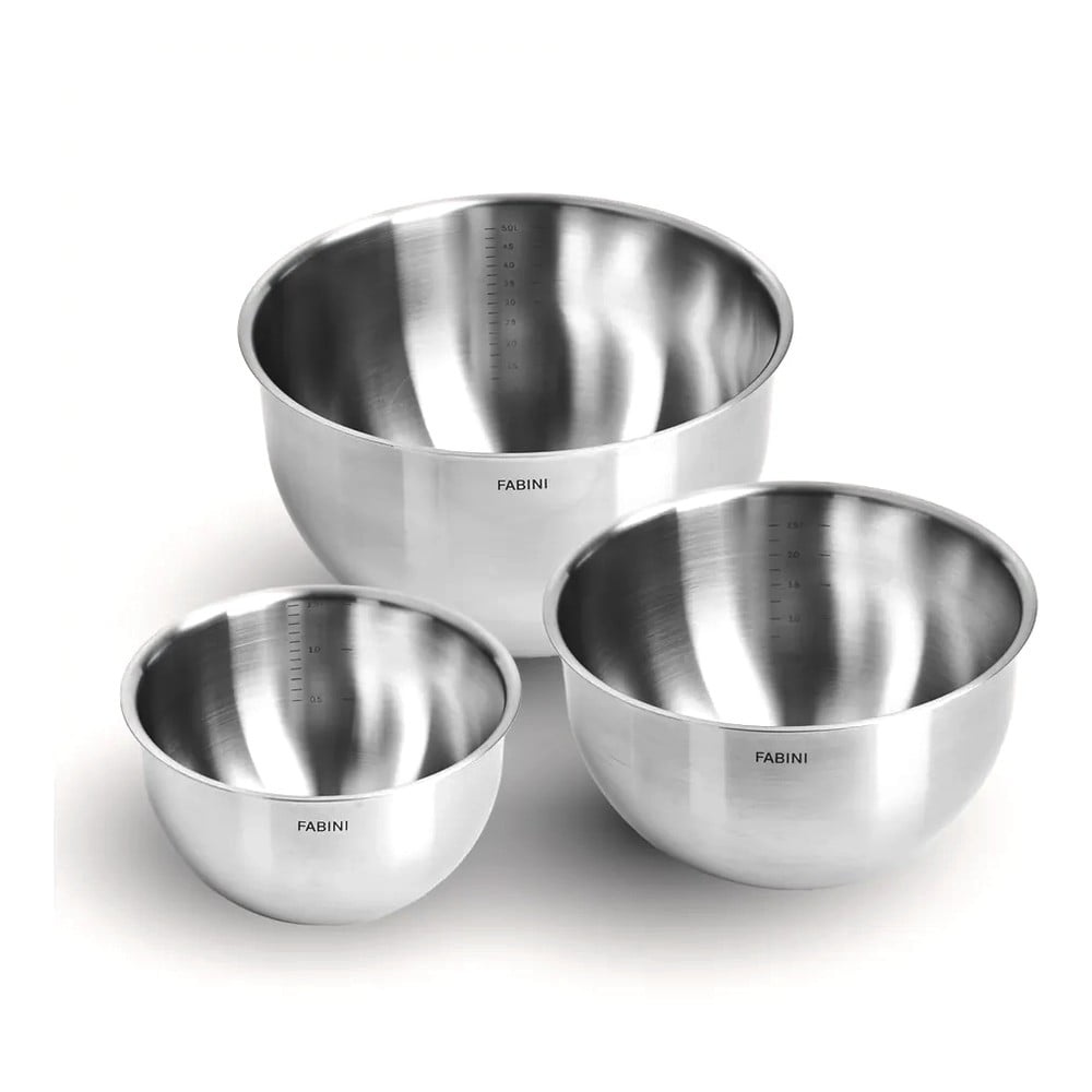 Antikoro misy v súprave 3 ks v striebornej farbe ø 24 cm Lucca 3.0 – FABINI