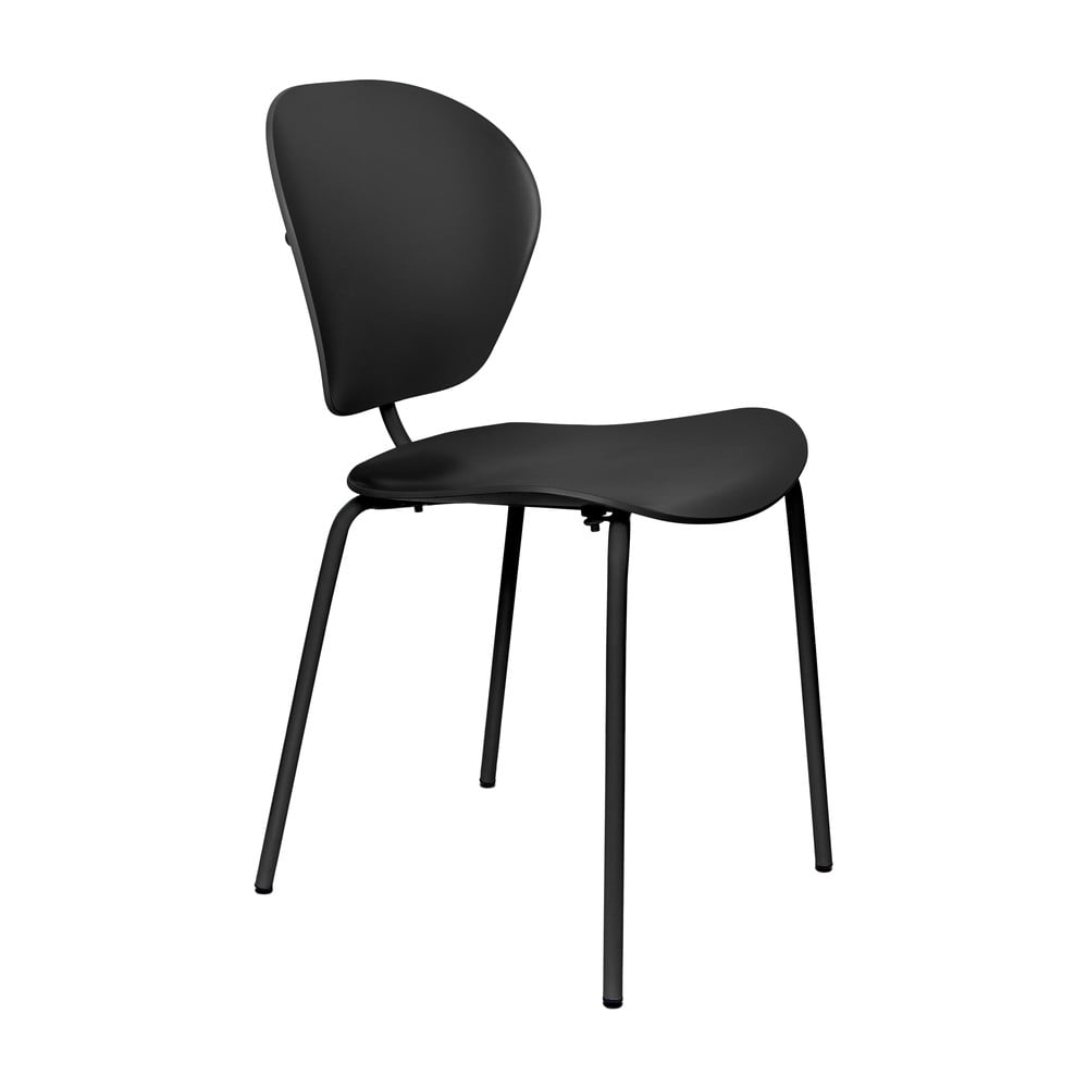 Čierna jedálenská stolička The Ocean – Zuiver