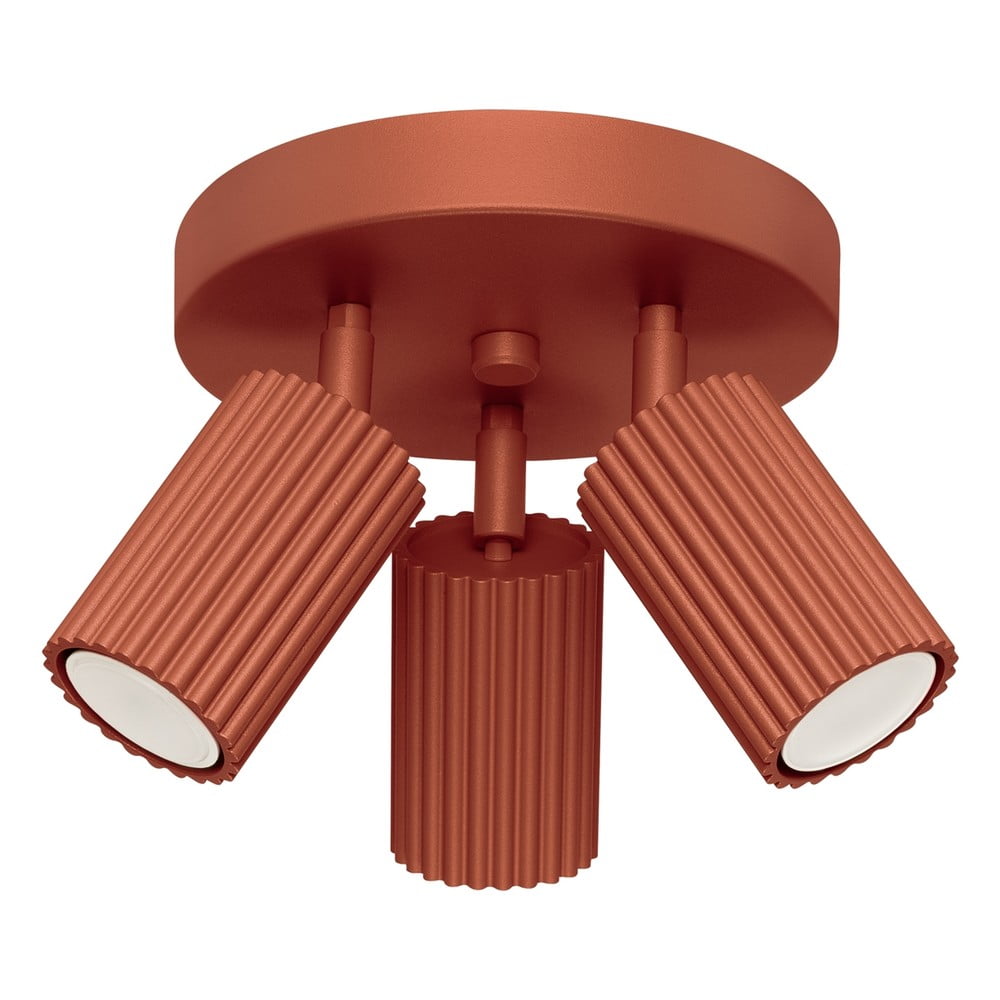 Bodové svietidlo v tehlovej farbe Gleam – Sollux