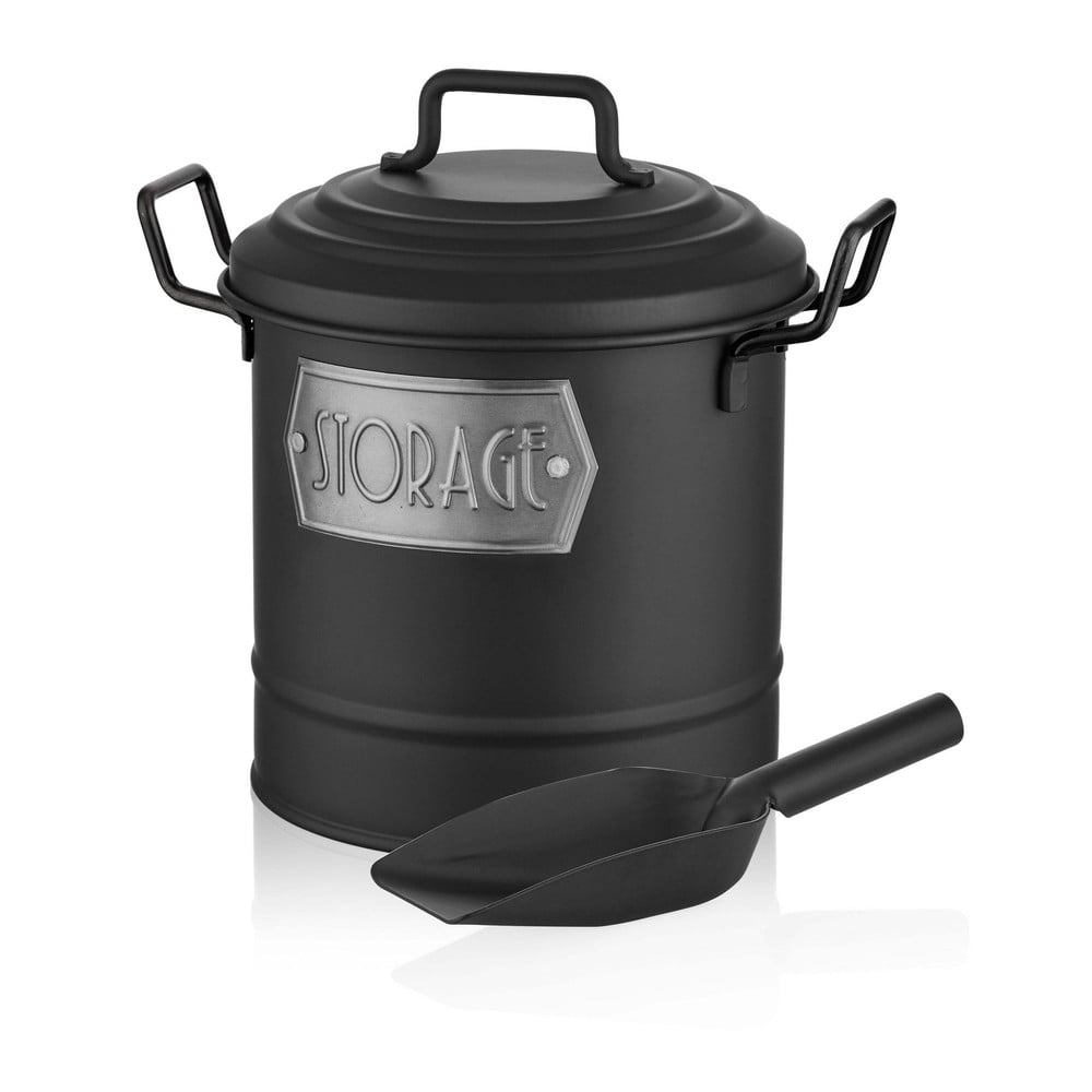 Oceľová dóza na potraviny s lopatkou – Hermia