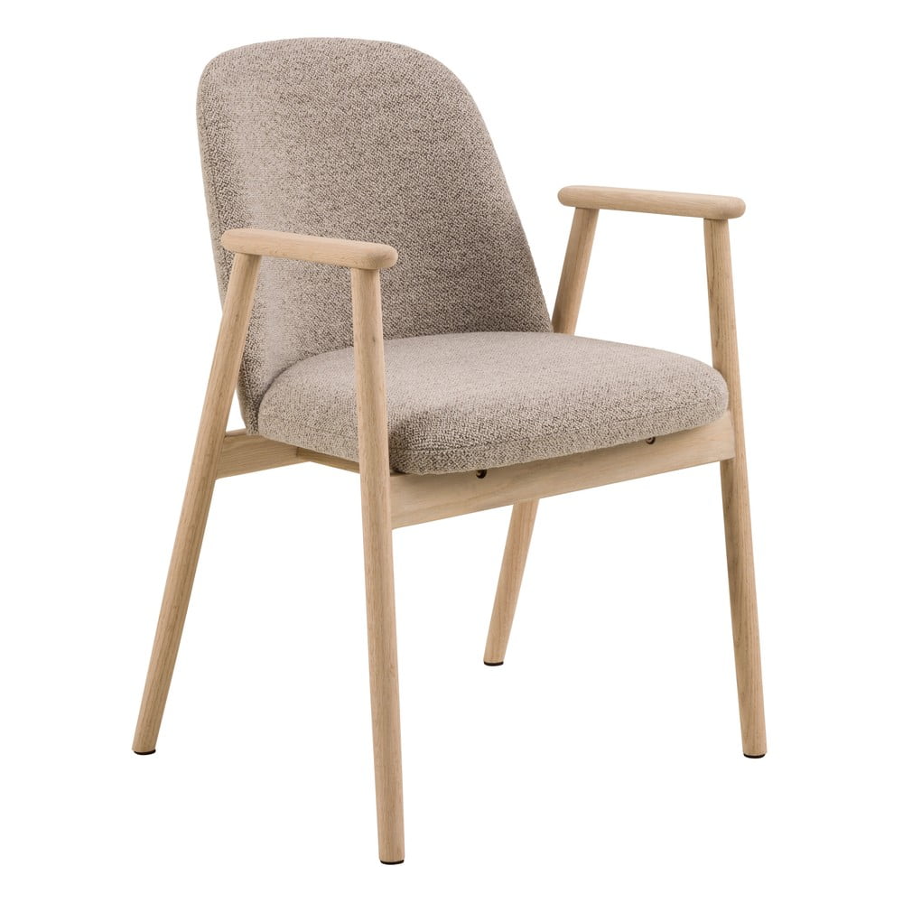 Béžová jedálenská stolička Leo – Actona