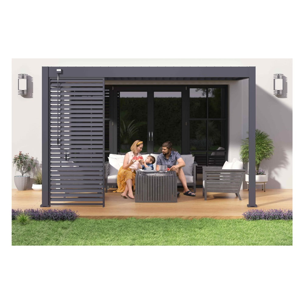 Zástena pre bioklimatickú pergolu – Rojaplast