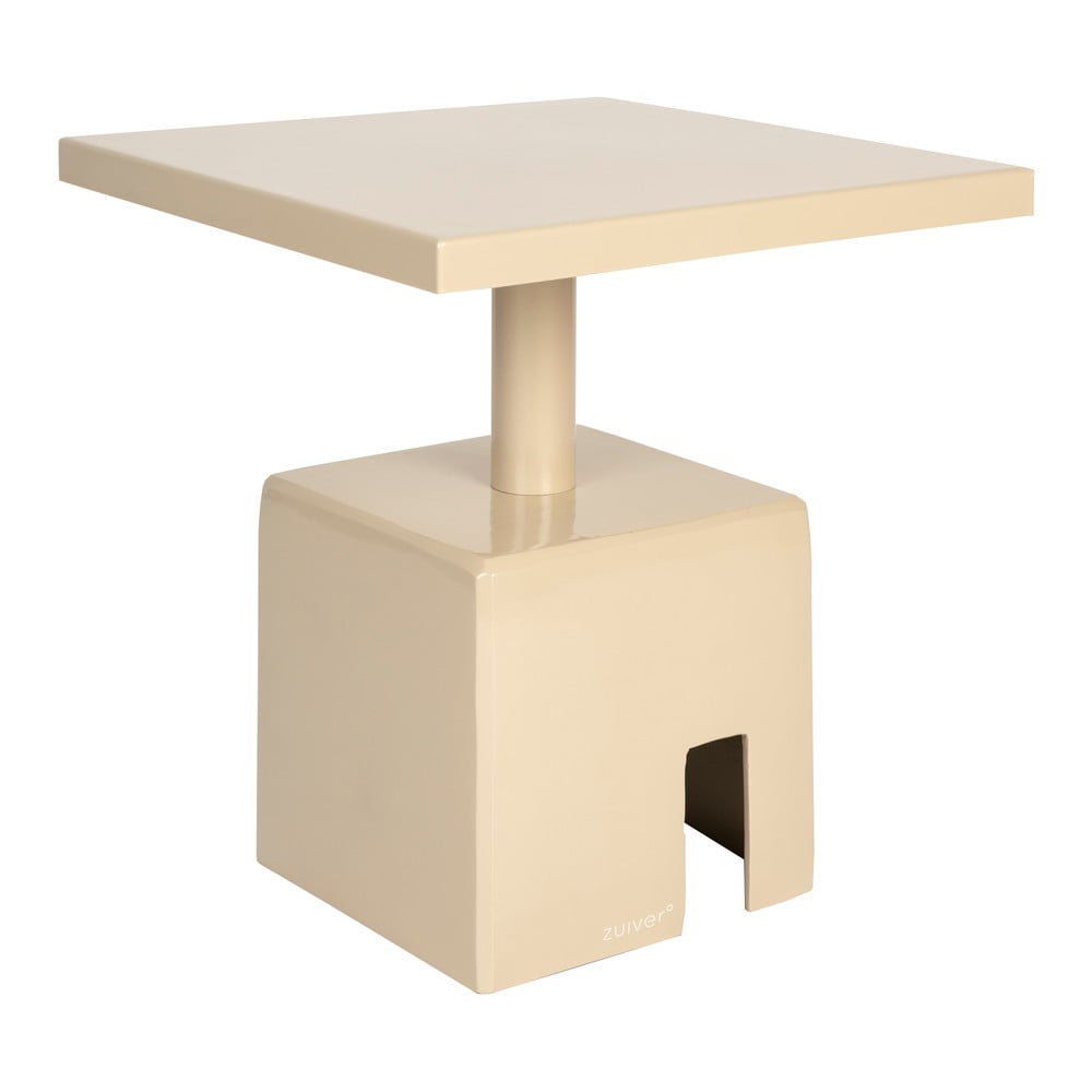 Kovový odkladací stolík 40x40 cm Chubby – Zuiver