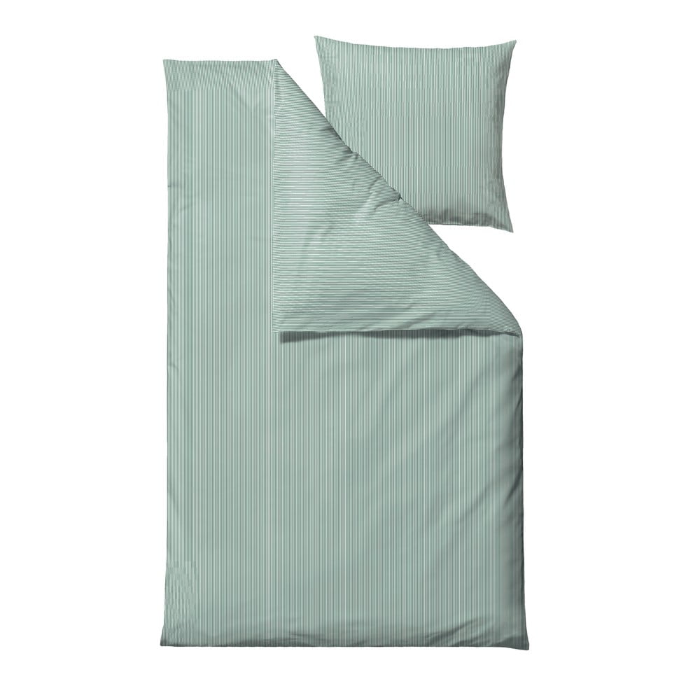 Svetlozelené bavlnené obliečky na jednolôžko 140x200 cm Cheerful – Södahl