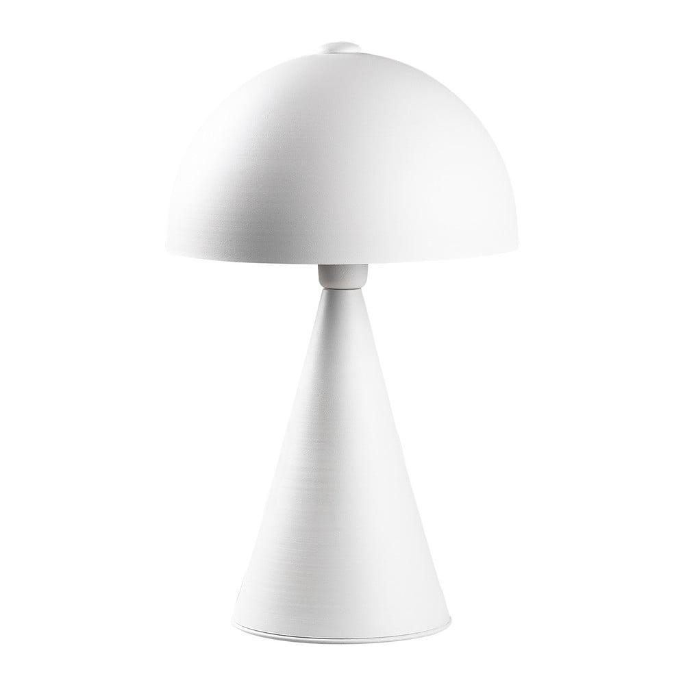 Biela stolová lampa s kovovým tienidlom (výška 52 cm) Dodo – Opviq lights