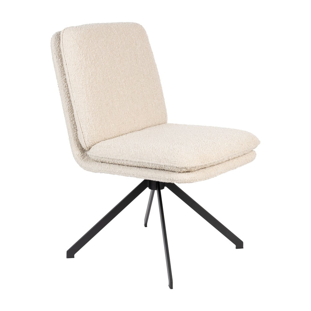 Krémová jedálenská stolička Tyler – Zuiver