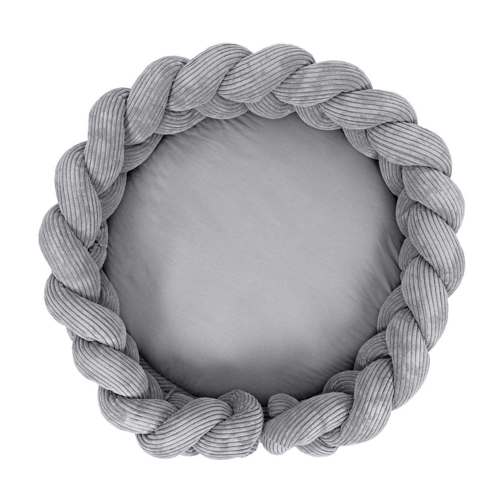 Sivé hniezdočko pre bábätko 100x100 cm – Meowbaby